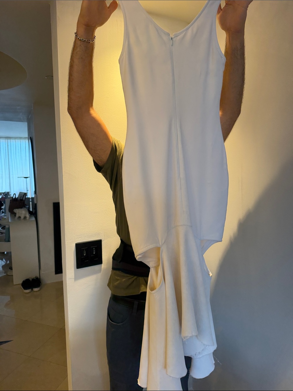 Givenchy White Women’s long Hem Dress